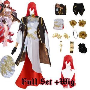 Xs-3xl in Stock Game Honkai Star Rail Himeko Cosplay Costume Full Set Suit with Accessories Himeko Wig Cosplay Costumecosplay