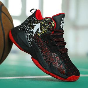 Dress Shoes Children Boys Basketball Shoes High Top Non-Slip Kids Sneakers Casual Unisex Girls Sport Shoes Outdoor Child Boy Basket Trainers 231009