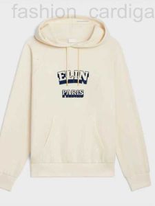 Herrtröjor tröjor designer 2023 designer män kvinnor hoodie överdimensionerad stickad tröja flockar tryck bomullsjumper klädtröja cel zh5b