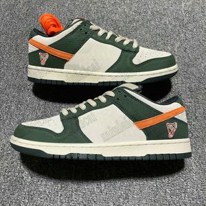 Good Quality Designer SB Low Eire Running Shoes Women Mens Green Linen Suede Leather Sports Sneakers Trainers