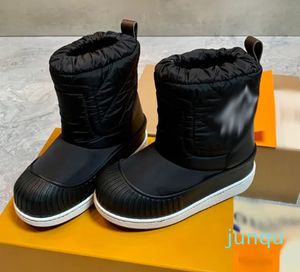 Damenstiefel, luxuriöse Designer-Schuhe, Biker-Schuh aus schwarzem Leder mit Stretch-Stoff