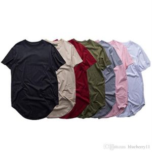 Moda masculina estendida t camisa espinhel hip hop camisetas mulheres swag roupas harajuku rock tshirt homme 250t