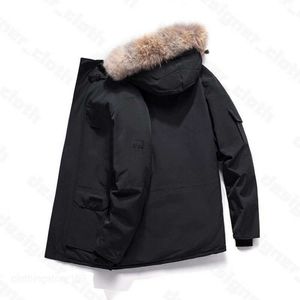 Piumini da uomo Parka Cappotti Mens Designer Veste Homme Inverno Jassen Puffer Big Fur Felpa con cappuccio Abbigliamento Fourrure Capispalla Manteau Hiver Canadese