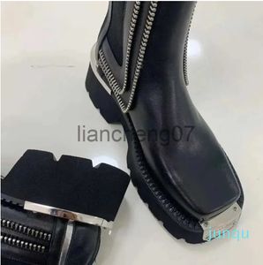 Mulheres tornozelo botas mulher moda feminina designer motocicleta bota casual senhoras calçados 2023 x0928