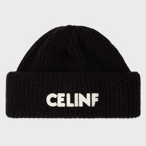 Роскошный дизайнер Beanie Celins 2023 Зимняя новая шерстяная вязаная шляпа классическая бренда модная вязаная шляпа Официальный сайт 1 1 Рождественский подарок