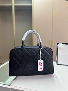 새로운 저장소 가방 디자이너 가방 여성 핸드백 대용량 검은 색 쇼핑 지갑 볼링 핸드백 럭셔리 남자 수화물 가방