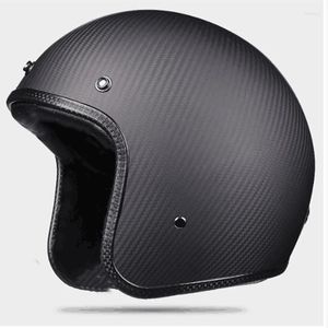 Мотоциклетные шлемы, одобренные точкой, ретро-шлем Casco 3/4 с открытым лицом, кафе-гонщик, чоппер, Capacete CE