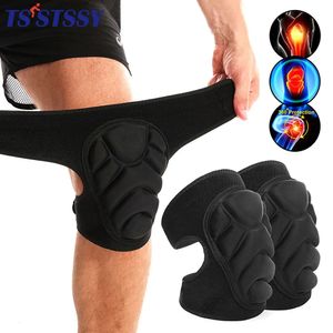 Armbågens knäskydd 1Pair Anti-Collision Elbow Kne Pads Stöd med tjockt EVA-skum för trädgårdsarbete Rengöring av byggnadsgolv Volleyboll 231010