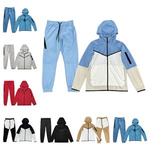 Men's Designer Tech Fleece Tracksuit: Hoodie, Sweatshirt, Sweatpants, Long Sleeve Zipper Jacket, Tracksuits, Trousers