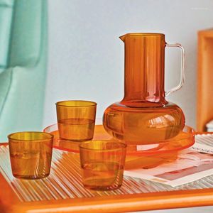 Kolb bioder 54 unz Water Pitcher Glass Herba Kettle Duży czajnik carafe zimny sok mrożony