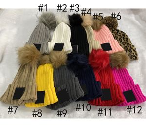 5 Stück Winter 12 Farben Frau Weihnachtsmützen Mann Reisen Mode Erwachsene Mützen Skullies Chapeu Caps Baumwolle Skimütze Mädchen graue Mütze warm halten Intensivierung Leopardenmuster