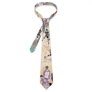 Laços Miya Atsumu Gravata Impressionante Haikyuu Retro Moda Pescoço para Unissex Adulto Festa de Casamento Colarinho Impresso Gravata Acessórios