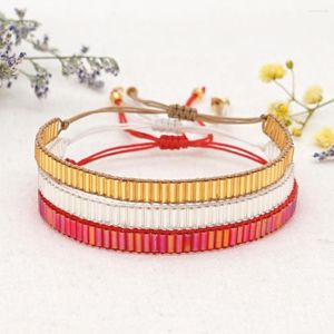 Charme Pulseiras Yastyt Boho Miyuki Jóias 2023 Tubo Beads Pulseras Beach para Mulheres Amigos Presente Moda Femme Jóias