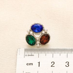 Küpe 18K Altın Kaplama 925 Gümüş Lüks Marka Tasarımcıları Mektuplar Saplama Geri Damga Geometrik Ünlü Kadınlar Kristal Rhinestone İnci Küpe Düğün Partisi Jewerlry