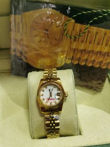 Lyxklockor med originalbox Lady Diamonds Watch Women Watchs Datejust 26mm Women Watch Day Dateday Girl Sapphire Glass Wristwatch