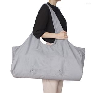 Уличные сумки, многофункциональная спортивная сумка, пакет для йоги для женщин, большая вместимость, портативный коврик на одно плечо, движение