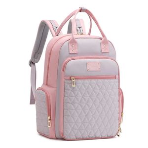 Mochilas escolares Mochila feminina multifuncional leve bolsa de fraldas à prova d'água resistente ao desgaste bolsa de alta capacidade moda para mães 231009