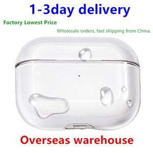 For Airpods pro 2 3 air pod max earphones Accessories Solid Silicone Cute Protective Headphone Cover airpod pro 2 2nd generation Shockproof Case