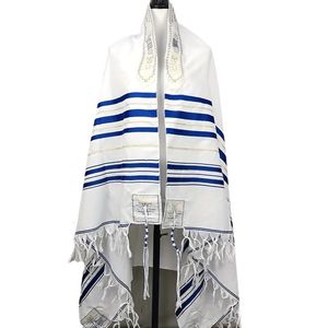 Shawls Scarves 108*180cm Large Size Tallit Prayer Shawl Israel Talit Bag Tallis Israeli Praying Scarfs Priez Wraps Prayer Shawl Talis Je 231010