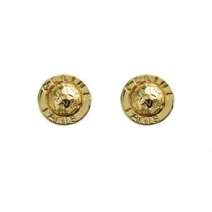 Earrings designer clne designer de luxo feminino butalho francês Brincos Estrela Brincos femininos Brincos de clipe de orelha redonda Gold de estilo feminino