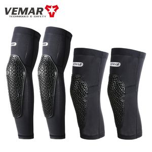 Elbow Knee Pads VEMAR E-06 E-07 Summer Motorcycle Knee Pads Mtb Cycling Knee/Elbow Protection Mountain Bike BMX DH ATV Motocross Elbow Pads 231010
