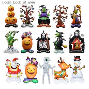 Other Event Party Supplies Large Inflatable Ghost Tree Pumpkin Witch Balloons Halloween Spider Bat Mummy Balloon Scary Halloween Party Decoration Kids Toy Q231010