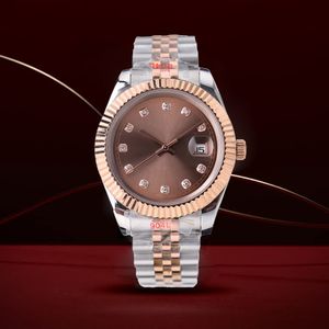 Womens Designer Watch Mens Watch Movement 36 41mm full rostfritt stål safirglas lysande mekaniska automatiska armbandsur av hög kvalitet orologio relojes