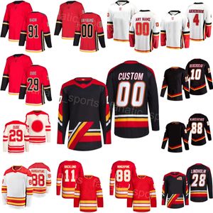 Team Hockey Heritage Classic 11 Mikael Backlund Jersey 10 Jonathan Huberdeau 4 Rasmus Andersson 29 Dillon Dube 88 Andrew Mangiapane 28 Elias Lindholm Kids Lady Man