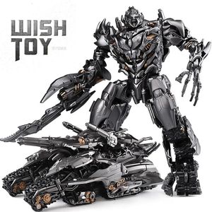 Transformation toys Robots BMB Transformation Robot Mega Galvatron LS-06 LS06 Tank Mode Mp36 Alloy Oversize Movie SS13 Action Figure Collection Model Toys 231009