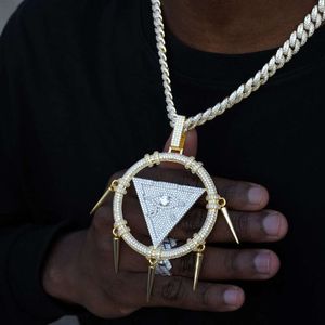 Hiphop smycken hängen för halsband mode cool kubansk halsband diamanthängen guld full diamanter