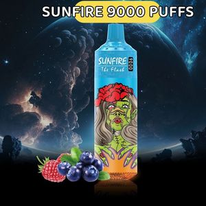 VAPE POD SUNFIRE MESH COIL 9000 PULDS Disponibla R M VAPER 6 Färg RGB Lätt enhet PUF 9K 10K Disponibla ångpen 600mAh Batteri PUFS 15K 12K från tillverkarens försörjning