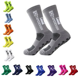 Sportstrumpor 22 par Grip Socks Non-Slip Anti Slip Football Soccer Socks Cotton Bottom Sport Cycling Basketball Socks 38-45 Partihandel 231009