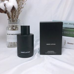 مصمم العطور Ombre Leather 100 مل رائحة جيدة لفترة طويلة ترك رذاذ السيدة عالية الجودة TF Men Ship Ship Hlgs