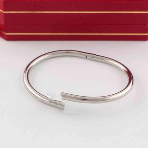 Juste a Clou Bracciale per unghie Set di gioielli di lusso Auger Lovers Uomini e donne 16 19 cm Oro rosa Sier {category} 2174