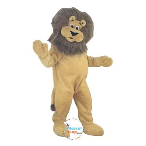 Promocyjny uroczy kostium maskotki lwów ręcznie robione garnitury sukienki imprezowe stroje odzieżowe