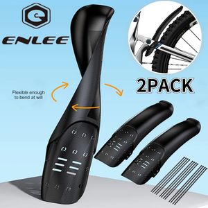 Bike Fender ENLEE Universal Hard Shell Bicycle Front Rear Tire Wheel Mudguard MTB Mud Guard Cycling Accessories 231010