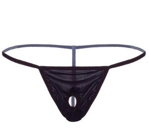 Nuovi uomini maschio metallo cockring con apertura sul cavallo sexy gstring giocattoli del sesso amanti bikini perizoma mutandine breve biancheria intima lingerie esotica1755069