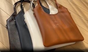 MM Luxury Designer Bag Classic Leather Tote Stylish Men's and Women's Purses Löstagbara remmar axelväska crossbody väska underarmsäck