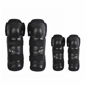 肘膝パッド4pcs/set sports adult erlbow nee shin mor guard pads for bike motorcycle motorbike bikeレーシングスケート231010用プロテクター