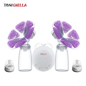 Tiralatte Tiralatte elettrico singolo / doppio con biberon per neonato USB BPA gratuito Tiralatte potente Allattamento al seno per bambini T0451 231010