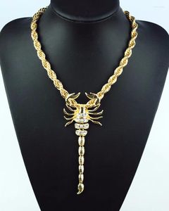 Chains Europe And The United States Exaggerated Scorpion Fashion Personality Punk Style Rope Chain Collarbone Sexy Accessories
