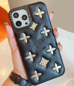 美しいiPhone電話ケース15 14 13 Pro Maxury Leather Hi Quality Purse 16 15 15pro 14Pro 13pro 12pro 12 11 PlusロゴボックスAQLとケース