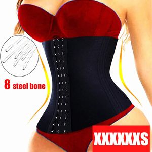 Waist Tummy Shaper XXXXXXS Corset Slimming Trainer Modeling Belt Women Dress Underwear Body Cincher 8 Steel Bone Girls Shapewear 231010