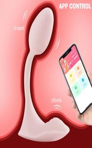 Massaggio indossabile uovo vibrante controllo app vibratore vibratore masturbatore femminile macchina del sesso Gspot stimolatore della vagina giocattoli del sesso per Cou1488387