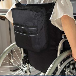 Depolama Çantaları Tekerlekli Sandalye Sırt Çantası Çanta Ayarlanabilir Omuz Kayışı Tekerlek Sandalye ve Yürüteç Aksesuarları Yan