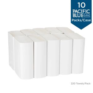 Embrulho para presente Georgia Pacific Professional Blue Ultra Big Fold Toalhas de papel 20887 2 200 por caixa 231009