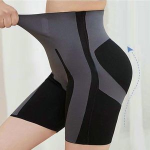 Kvinnors Shapers Kvinnlig bulifter Shapewear High midja platt mag trosor Sömlösa shorts Kvinnor Kroppsformning Yoga Sports bantningssäkerhetsbyxor