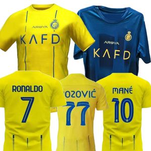 Al-Nassr FC 23-24 Futbol Formaları Özelleştirilmiş Ronaldo 7 Spor Giyim Futbol Forması Gömlek Kilitleri Egzersiz Sporları Gym Paket Yürüyüşçü Al Nassr Dhgate İndirim