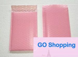 Usable space pink Poly bubble Mailer Gift Wrap envelopes padded Self Sealing Packing Bag factory price Wholesale