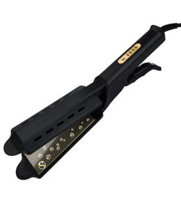 Professionellt hårstrånare Fourgear Ceramic Tourmaline Ionic Flat Iron Hair Starten för Women Tourmaline Plancha de PE C8535633